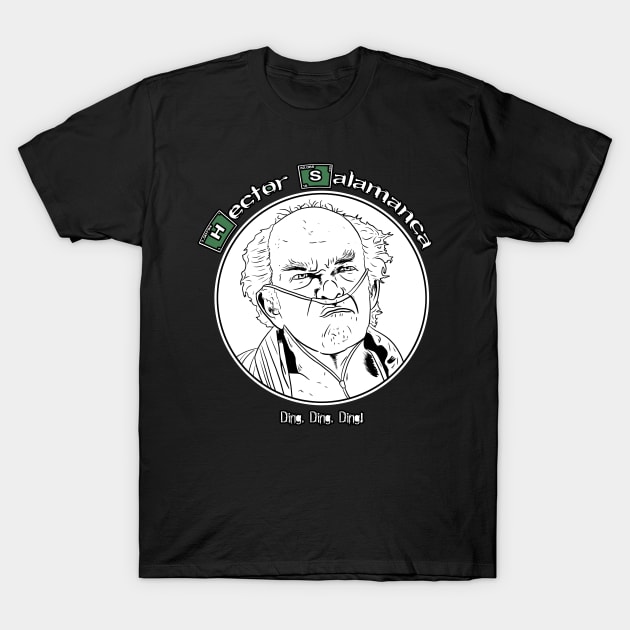 Hector Salamanca - Breaking Bad T-Shirt by Black Snow Comics